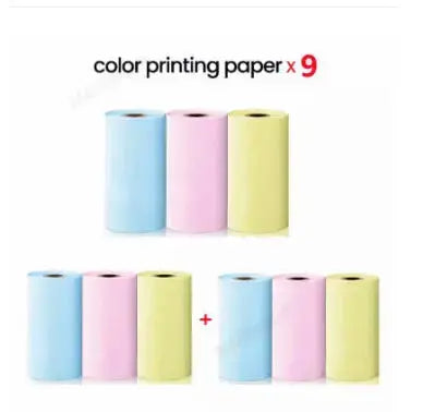 Portable Mini Thermal Label Printer Home Photo Printer Student Wrong Question Printer Bluetooth-compatible Mini Label Printer Price Tag Gadget Shack