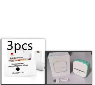 Portable Mini Thermal Label Printer Home Photo Printer Student Wrong Question Printer Bluetooth-compatible Mini Label Printer Price Tag Gadget Shack