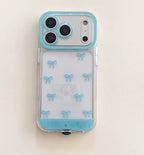 IPhone 12-17 all models.Led Bowknot Phone Case