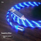 Magnetic Charging Cable Streamer Fast Charging Cable Lighting Micro USB Cable LED Magnet Charger Type-C Cable Gadget Shack